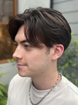 レリコ ニド(Relico-nid) 髪質改善20代30代 大人メンズセンターパートフェザーパーマ 京都