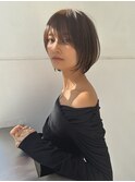 大人ショートボブ