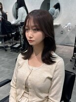 ジーニー 千葉(GENiE) 韓国レイヤーカット/顔周り/ショコラブラウン/古荘竜生
