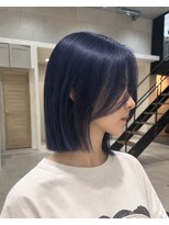 ディーンアイラ(DEAN ISLA)&nbsp;ネイビーブルー ケアブリーチカラー