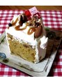 アトリエ ヴィサージュ 稲毛海岸店(ATELIER VISAGE) 大好きなミズノヤのケーキ！3つは余裕で食べられます^o^