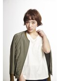 ＜MONET＞　耳かけマッシュショート