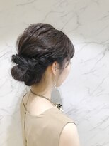 結婚式二次会ヘアアレンジ【表参道 青山 原宿】