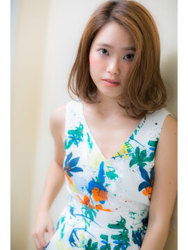 モッズ ヘア 福岡姪浜店(mod's hair) *mod's姪浜*…フェロ☆ミディで大人っぽさＵＰ c