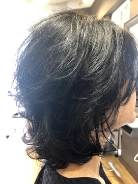 アトリエ クロエ 【アトリエクロエ 芦屋】 ひし形 ミデイアム グラマラス カール