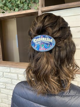 シェリール 八千代台駅(CHERIR) あみこみハーフアップアレンジ