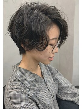 シャムオーツー 国分寺(CHAM:O2) waveスタイルのハンサムショート