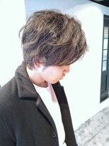 ザウィロー 神保町店(The WILLOW)&nbsp;無造作パーマスタイル　【メンズサロン　The WILLOW神保町店】