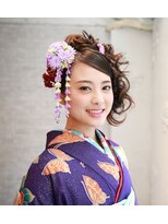 バサ 鷺ノ宮店(BASSA)&nbsp;【庭野　アップ】着物アップスタイル