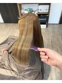 #ブリーチ毛対応縮毛矯正