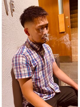 タカギ(TAKAGI) フェードカットツーブロックサイドパートビジネスショート17