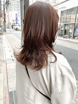 ナルヘアー 越谷(Nalu hair) 大人かわいい/こなれミディ/ウルフヘア/レイヤー