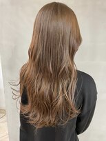 ラックスビー サファリ 阿倍野ルシアス店(LUXBE SAFARI)&nbsp;ナチュラルハイライト×ベージュ