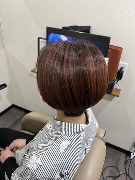 ベルポ(Bellpo) 白髪ぼかしハイライト×Red color