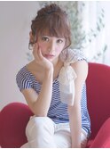 ☆月曜営業☆ojiko.ルーズ編み込みアレンジ3