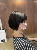 スッキリショートボブ