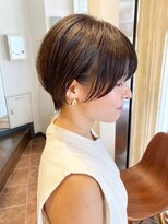 ハウス(HAUS.)&nbsp;横浜くびれ丸みショート30代40代50代髪型