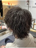 縦落ちスパイラルパーマツイストスパイラルパーマ新潟万代
