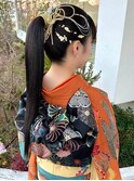 成人式アレンジ