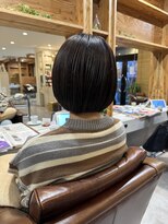 アドラーブル 駅南店(adorable)&nbsp;【切りっぱなしボブ】20代30代40代◎髪質改善カラー
