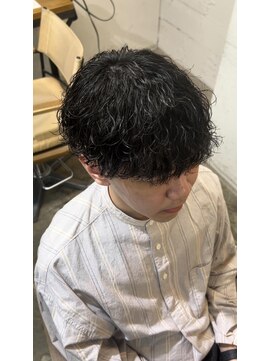 エルオム(EL.HOMME) 波巻きケアクリームパーマ