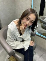 ニーナ ビューティーサロン(NINA Beauty Salon) ボブ × シークレットハイライト