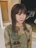 ラヴィズム 松崎店(LUVISM)&nbsp;ミルクティーベージュダブルカラーブリーチ東区松崎