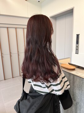 ローレンアオ(LOREN AO) 前髪/アンブレラカラー/こなれミディ/イメチェン/ウェーブパーマ