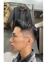 フォーコーナーズカットショップフェイビーズ 名古屋西(FourCornersCutShop favey's)&nbsp;hard part