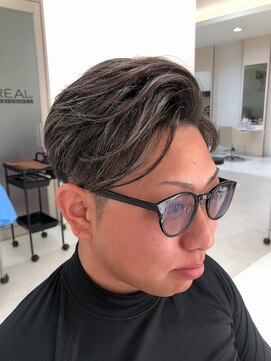 美容室アルベ(albe+m) かき上げツーブロック