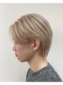 スペインカール/スパイキーショート/ブルーブラック/渋谷