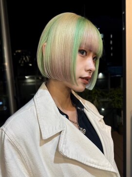 ヌル 表参道本店(Null) セクションカラー/デザインカラー/ブリーチカラー/表参道/原宿