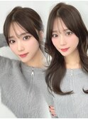 小顔見せ×艶レイヤーで韓国アイドル風に10代20代30代