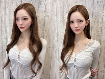 ネクサス 心斎橋(Nexus)の写真/《シールエクステ×髪質改善》45~60cm取扱店*質・モチも◎[シールエクステ/髪質改善/ダブルカラー/心斎橋]