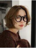 銀座　ボブ　パーマ　髪質改善　トリートメント　切りっぱなし