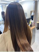 髪質改善ストレート