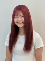 ラ ミューズ ヘアー(La mju:z hair) ハイトーンもメテオでサラサラ!!ディープピンク
