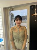 リボンヘアセット