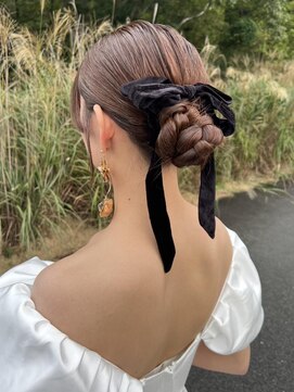 アンバースデー(UNBIRTHDAY) 結婚式参列ヘア/ウェディングフォト