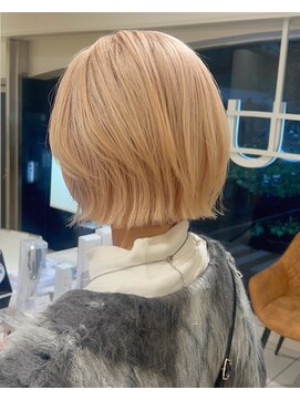 マージュ ギンザ(marju GINZA) ブロンドレイヤーボブ