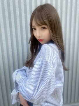 美髪ゆる巻きスタイルあんふ