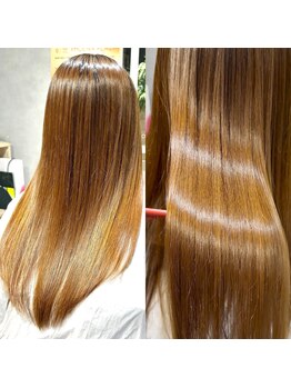 アクシアリミテッド(axia limited)の写真/厳選した薬剤を使いこなして創り出す縮毛矯正の仕上がりは福井市内でも屈指の仕上がり…*