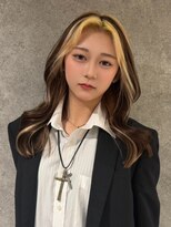 キャパ セントラル 天神 大名店(CAPA central)&nbsp;フェイスフレーミング ブリーチダブルカラー 韓国ヘア 20代