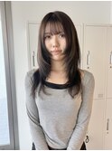 20代30代40代　ミルクブラウン/レイヤーカット