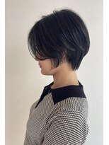 olu.hair新安城/髪質改善/ショート/白髪ぼかし/縮毛矯正【 9/7 NEW　OPEN（予定）】&nbsp;ショートボブ