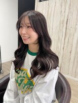 アトレ 福岡大名店(attrait)&nbsp;ロングヘアをピンクに染めて透明感アップ