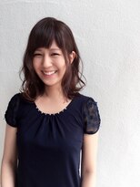 ビビグランジュテ(BiBi)&nbsp;高知 南国市 BiBi glandjete ラズベリーアッシュ×外はねミディ