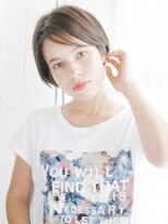 ヘアメイク ナル(hair make nalu) 襟足スッキリかきあげショート