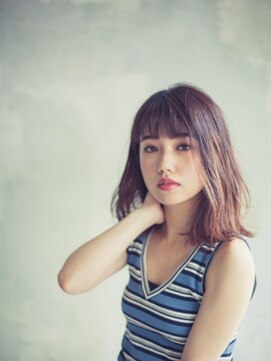 アミ 調布(amie) 切りっぱなしグラデーションロブ