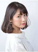 【黒髪】大人かわいい愛されフェミニンボブ♪